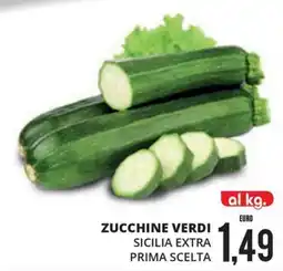 Mazzeo Supermercati Zucchine verdi Sicilia extra prima scelta offerta