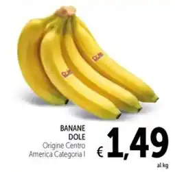 Spazio Conad Banane Dole offerta