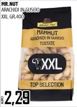 Big Food Mammut arachidi in guscio tostate offerta