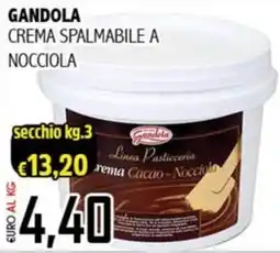 Big Food Gandola crema spalmabile a nocciola offerta