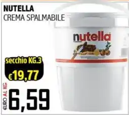 Big Food Nutella crema spalmabile offerta