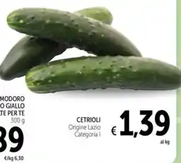 Spazio Conad Cetrioli offerta