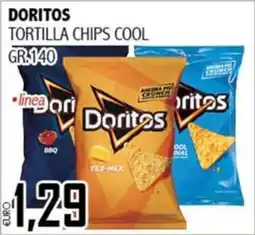 Big Food Doritos tortilla chips cool offerta