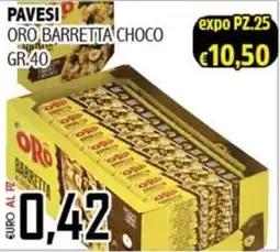 Big Food Pavesi Oro Barretta Choco offerta
