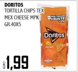 Big Food Doritos tortilla chips tex mex cheese offerta