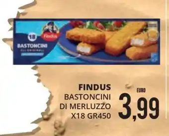 Mazzeo Supermercati Findus bastoncini di merluzzo offerta