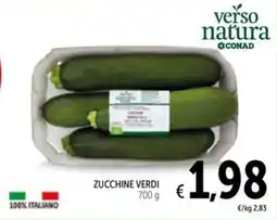 Spazio Conad Zucchine verdi verso natura offerta
