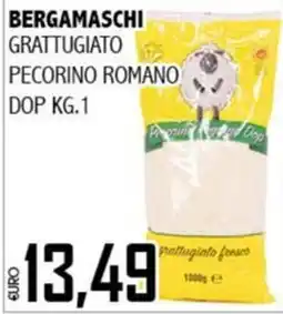 Big Food Bergamaschi grattugiato pecorino romano offerta