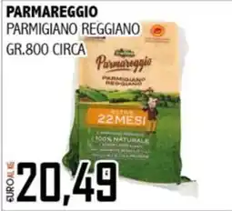 Big Food Parmareggio Parmigiano Reggiano offerta