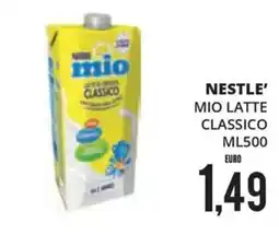 Mazzeo Supermercati Nestle mio latte classico offerta