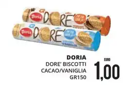 Mazzeo Supermercati Doria Dore' biscotti offerta