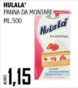 Big Food Hulala' panna da montare offerta
