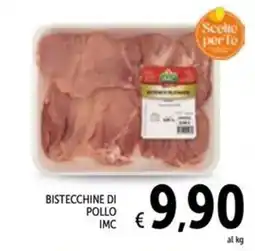 Spazio Conad Bistecchine di pollo IMC offerta