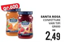 Mazzeo Supermercati Santa Rosa confetture vari tipi offerta