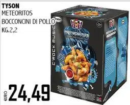 Big Food Tyson Meteoritos Bocconcini di pollo offerta
