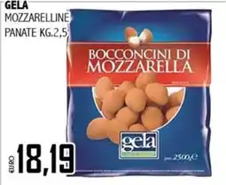 Big Food Bocconcini di mozzarella Gela offerta