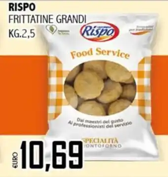Big Food Rispo frittatine grandi offerta