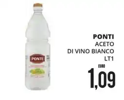 Mazzeo Supermercati Aceto di vino bianco Ponti offerta