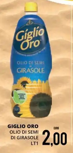 Mazzeo Supermercati Giglio Oro olio di semi di girasole offerta