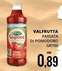 Mazzeo Supermercati Vapore passata di pomodoro offerta
