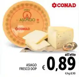Spazio Conad Asiago fresco DOP offerta