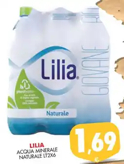 Mazzeo Supermercati Lilia Acqua Minerale Naturale offerta