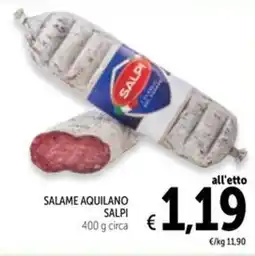Spazio Conad Salame aquilano Salpi offerta