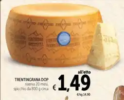 Spazio Conad Trentingrana DOP offerta