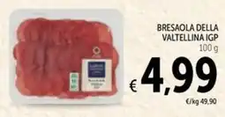 Spazio Conad Bresaola della Valtellina IGP offerta