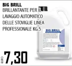 Big Food Brillantante per il lavaggio automatico delle stoviglie linea professionale Big Brill offerta