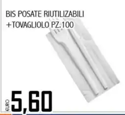 Big Food Bis posate riutilizzabili offerta