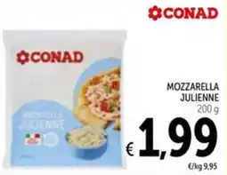 Spazio Conad Conad Mozzarella Julienne offerta