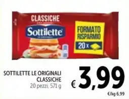 Spazio Conad Sottilette le originali classiche offerta