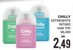 Mazzeo Supermercati Chilly detergente intimo offerta