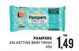 Mazzeo Supermercati Pampers salviettine baby fresh offerta