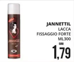 Mazzeo Supermercati Jannetttil lacca fissaggio forte offerta