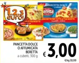 Spazio Conad Pancetta dolce o affumicata Beretta offerta
