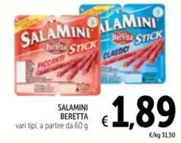 Spazio Conad Salamini Beretta offerta