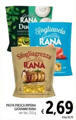 Spazio Conad Pasta fresca ripiena Giovanni Rana offerta