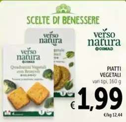 Spazio Conad verso natura Piatti Vegetali offerta
