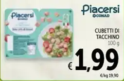 Spazio Conad Cubetti di tacchino offerta