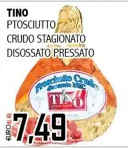 Big Food Prosciutto Crudo stagionato disossato pressato Tino offerta