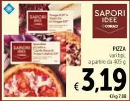 Spazio Conad Pizza vari tipi offerta