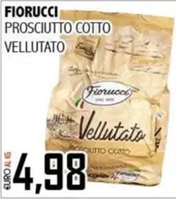 Big Food Fiorucci prosciutto cotto vellutato offerta