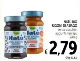 Spazio Conad Natù Bio Rigoni di Asiago offerta
