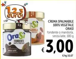 Spazio Conad Crema spalmabile OraSi offerta