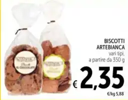 Spazio Conad Biscotti Artebianca offerta
