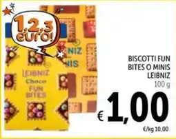 Spazio Conad Biscotti fun bites o minis leibniz offerta