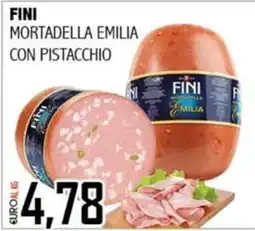 Big Food Mortadella Emilia con pistacchio Fini offerta