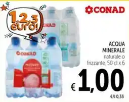 Spazio Conad Acqua minerale Conad offerta